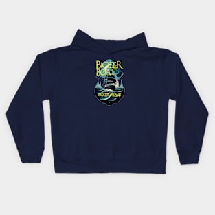 Big ship, big dreams Kids Hoodie